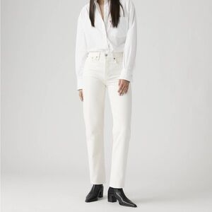 Levi’s wedgie straight ankle jeans (US26)